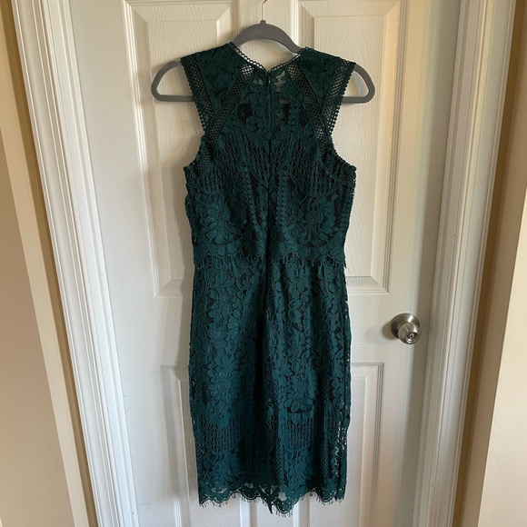 Lulus “Sweetness Forest” Lace Dress - Picture 2 of 6